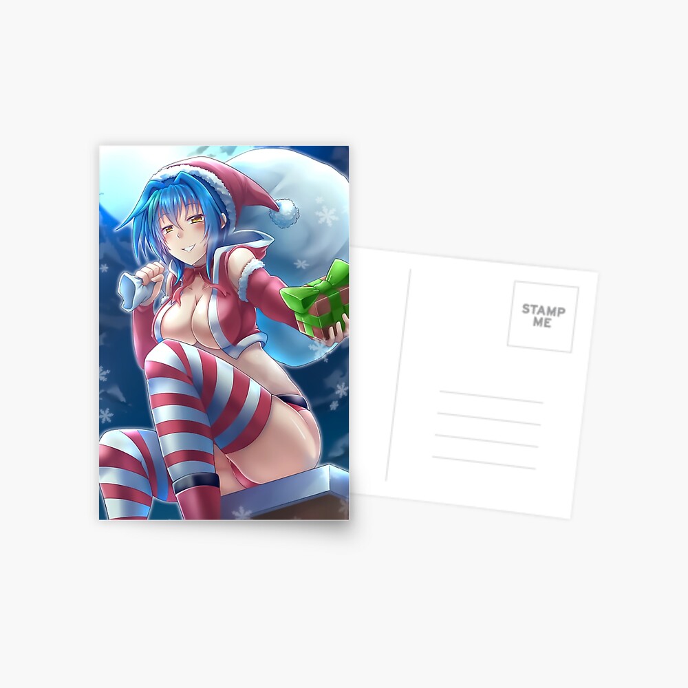 Akeno Himejima High School DxD Anime Girl Drawing Fanart Postcard for Sale  by Spacefoxart