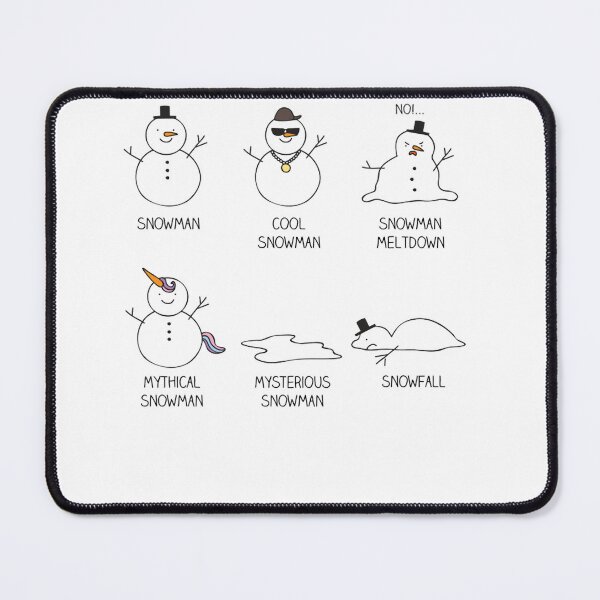Item preview, Types of snowman designed and sold by ElfriedeWeigel.