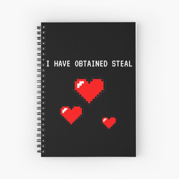 I Have Obtained Steal Spiral Notebook