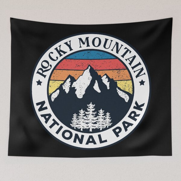 Item preview, Rocky Mountain National Park-Vintage designed and sold by Road-tees.