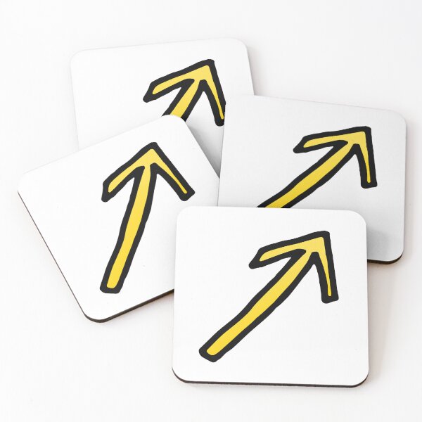 Item preview, Straight Yellow Arrow designed and sold by vandervisuals.