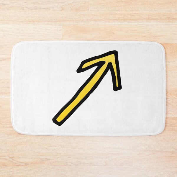Item preview, Straight Yellow Arrow designed and sold by vandervisuals.