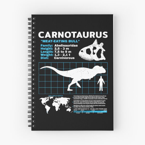 Item preview, Carnotaurus Datasheet designed and sold by NicGrayGraphic.