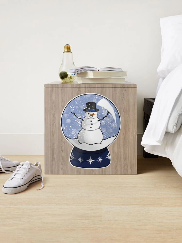 Snow Globe Dave and Friends Stickers [TRANSPARENT STICKER] – KyariKreations