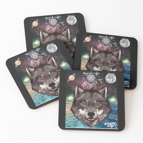 Item preview, Dream catcher wolf. designed and sold by RonelM.