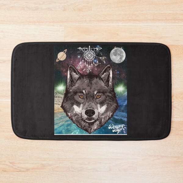 Item preview, Dream catcher wolf. designed and sold by RonelM.