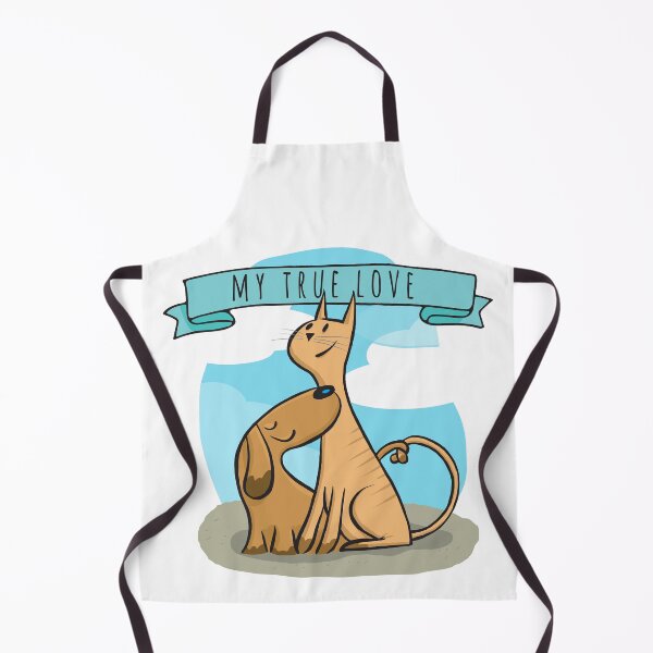 Item preview, My True Love - Cat & Dog - Pets P18 designed and sold by AJATheWholeGang.