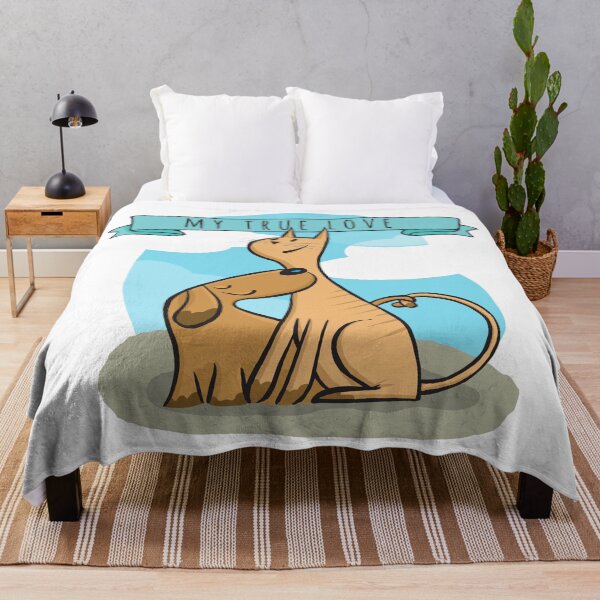 Item preview, My True Love - Cat & Dog - Pets P18 designed and sold by AJATheWholeGang.
