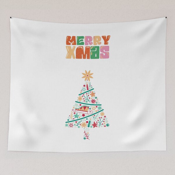Item preview, Merry Xmas with Christmas tree designed and sold by JAG2B.