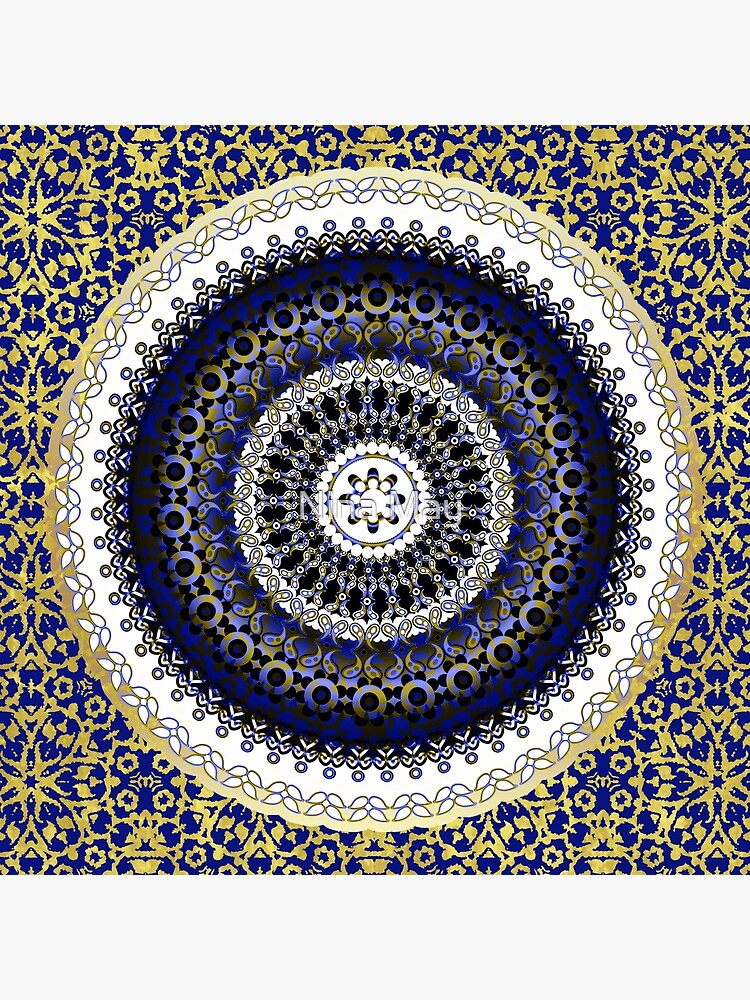 Royal Baroque Mandala by ninabmay
