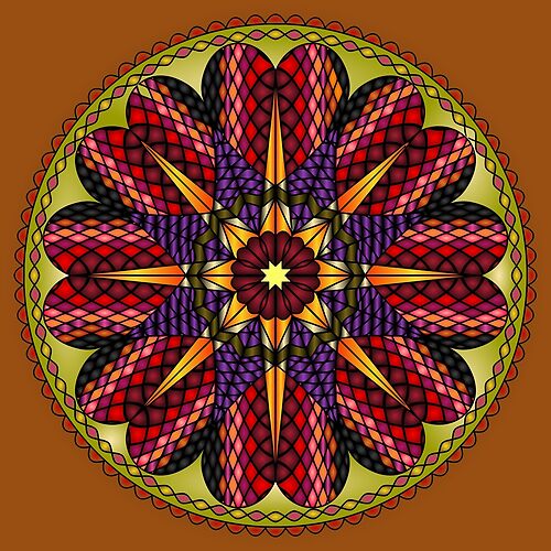 Pattern Mandalas 054 (Style:1)