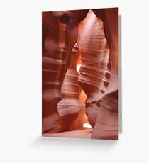 Slot Canyon Greeting Card