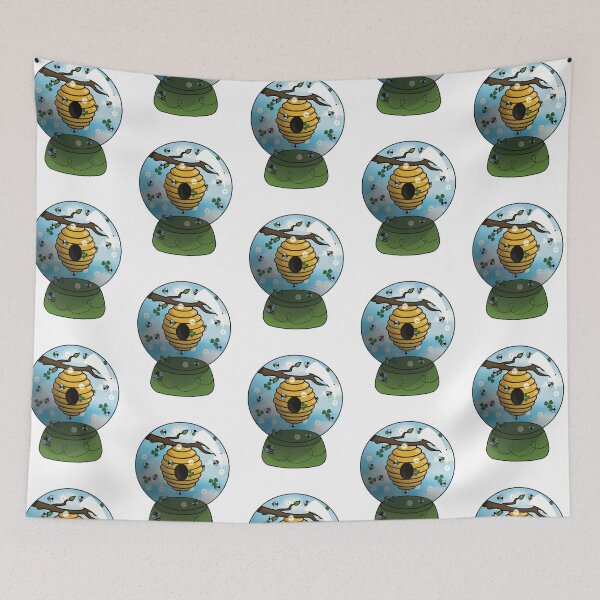 Item preview, Honeybee Globe  designed and sold by honeybeepaper.