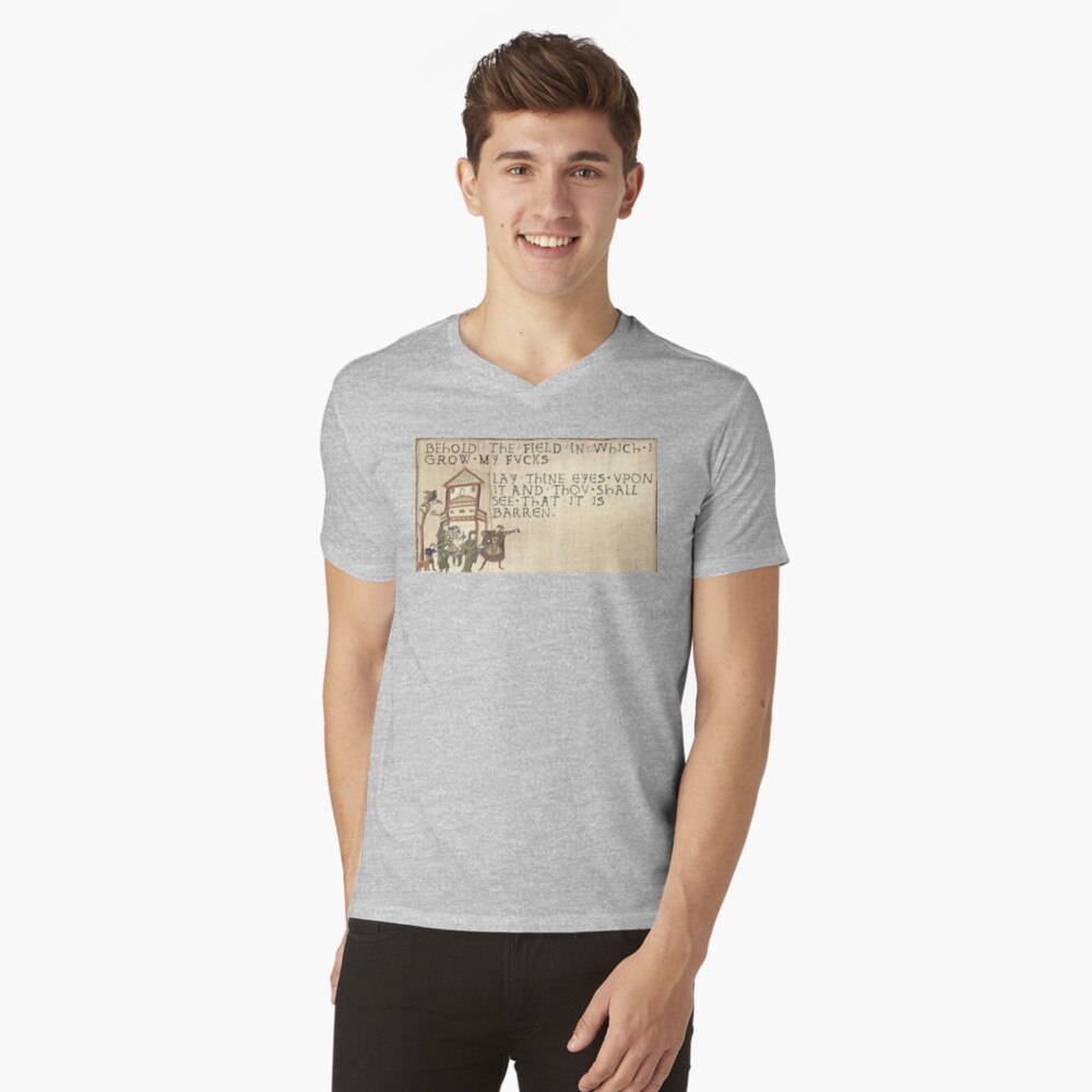Item preview, V-Neck T-Shirt designed and sold by dantanglewood.