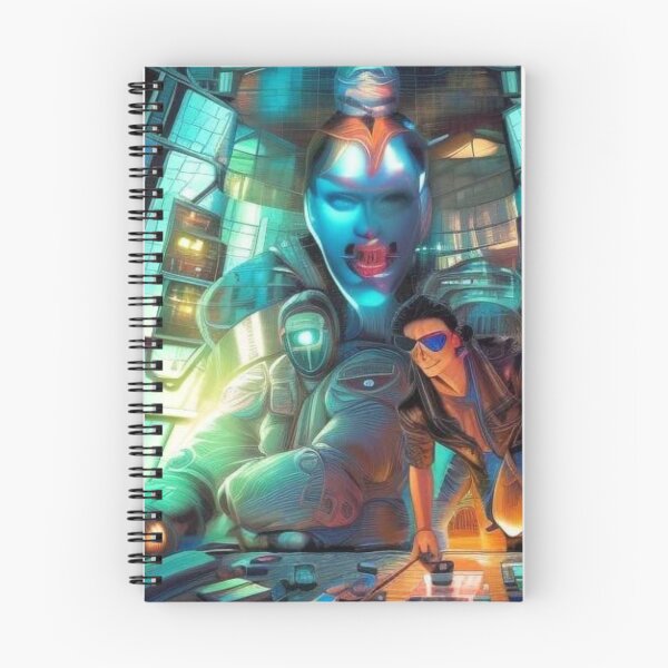 Item preview, Future Cyber Retro Futuristic World designed and sold by Merigold.