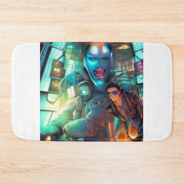 Item preview, Future Cyber Retro Futuristic World designed and sold by Merigold.