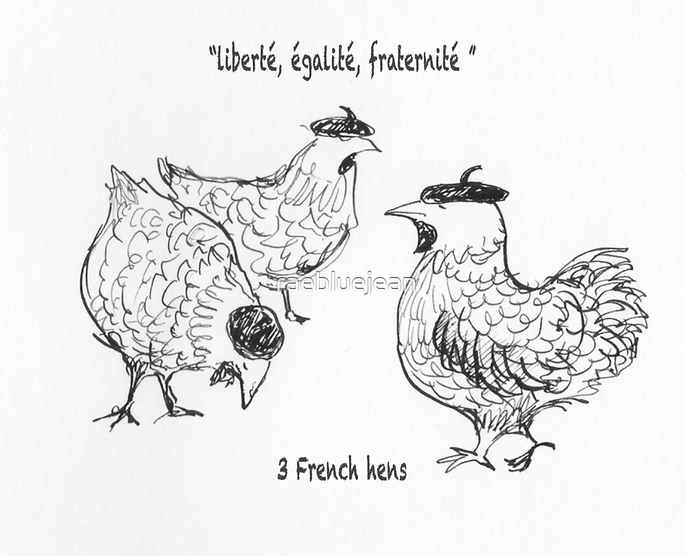 42+ clever images 3 French Hens Coloring Page / Pin On Greeting Cards