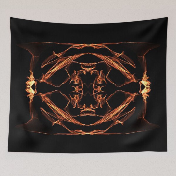 Item preview, Fire Symmetry digital art designed and sold by Vikas Sawant.
