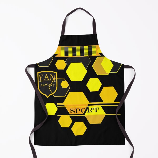 Item preview, black and yellow fan designed and sold by AlbertoRuiZ.