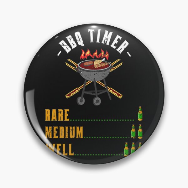 Artikelvorschau, LUSTIGER BBQ-TIMER RÄUCHERNDER FLEISCH-GRILL-BIER BETRUNKENER GRILL-T - Shirt entworfen und verkauft von AnnePieper.