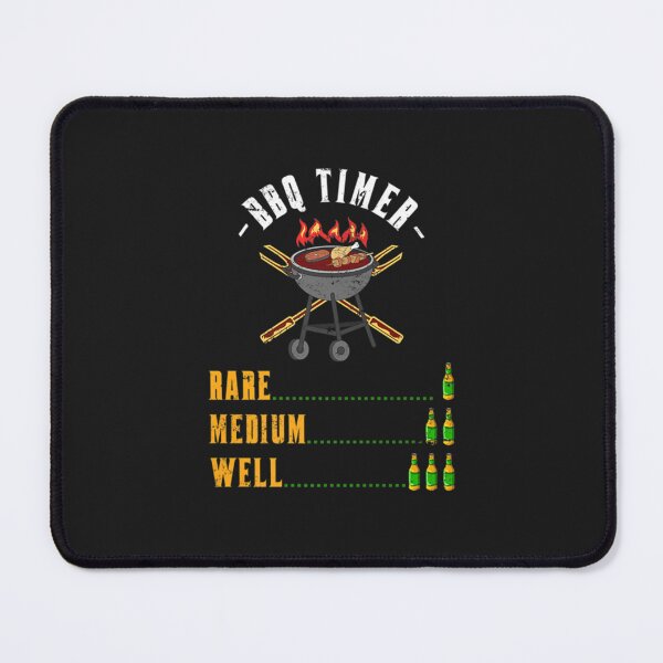 Item preview, FUNNY BBQ TIMER SMOKING MEAT GRILL BEER DRUNK BARBECUE T-Shirt designed and sold by AnnePieper.