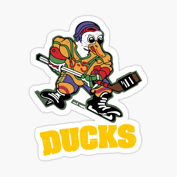 the mighty ducks Sticker for Sale by aldenbishop
