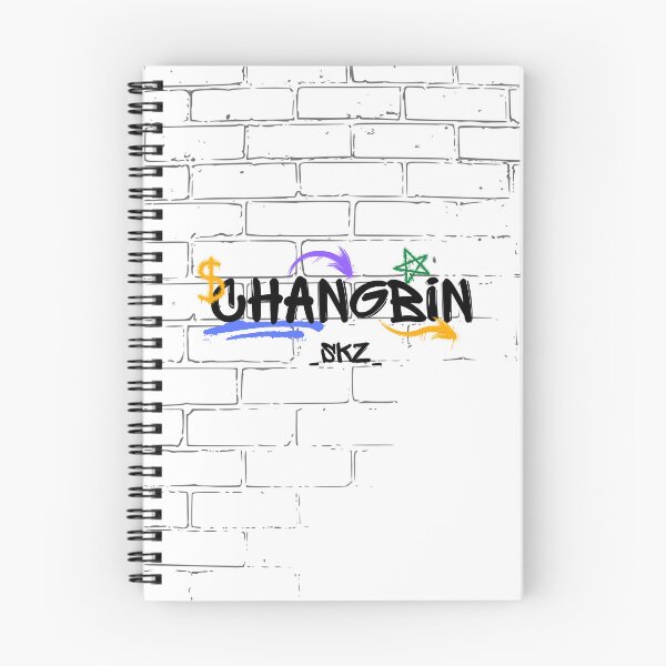 Item preview, Stray Kids Graffiti stage names (Changbin) designed and sold by smallkore.