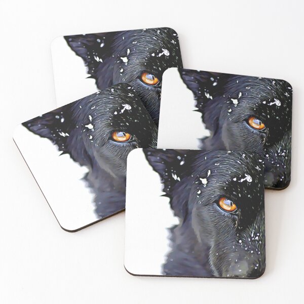 Item preview, black dog  designed and sold by Design Kingdom.