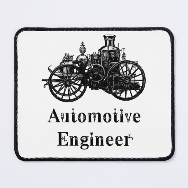 Item preview, 'Automotive Engineer' Automotive Design - Retro Illustration for T-shirts, mugs, phone cases and other accessories designed and sold by Ridiculam Toga.