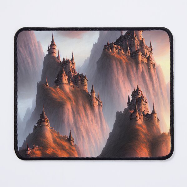 Item preview, Fantasy castles on mountains designed and sold by David-Howells.