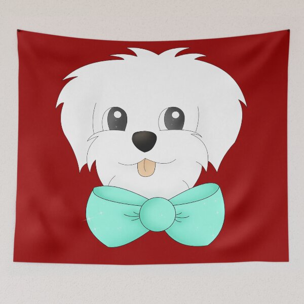 Item preview, Dapper Maltese Deep Red designed and sold by TashApterDowd.