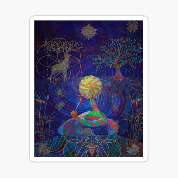 Deer Totem digital - 2015 Sticker