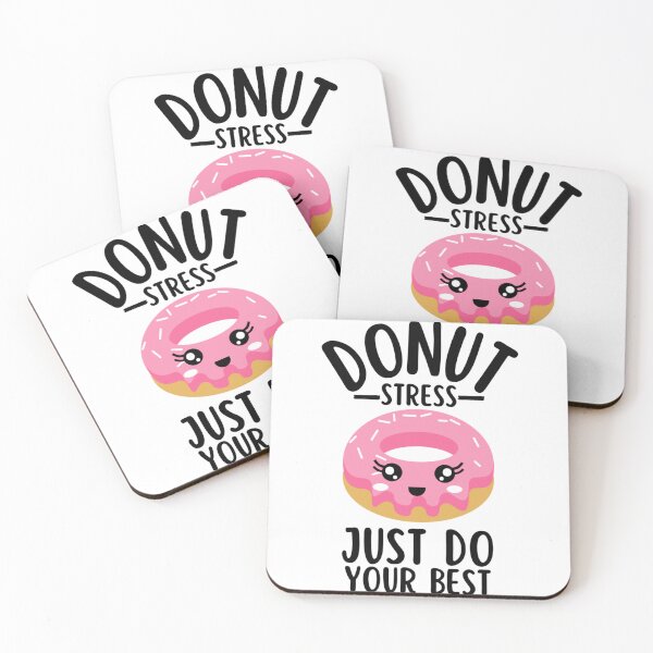 Item preview, Donut Stress Just Do Your Best. Donut Pun Motivational Quote designed and sold by LobalDominat.