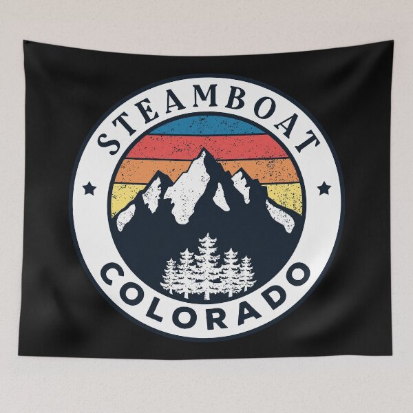 Item preview, Steamboat Colorado designed and sold by Road-tees.