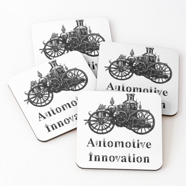 Item preview, 'Automotive Innovation' Automotive Design - Retro Illustration for T-shirts, mugs, phone cases and other accessories designed and sold by Ridiculam Toga.
