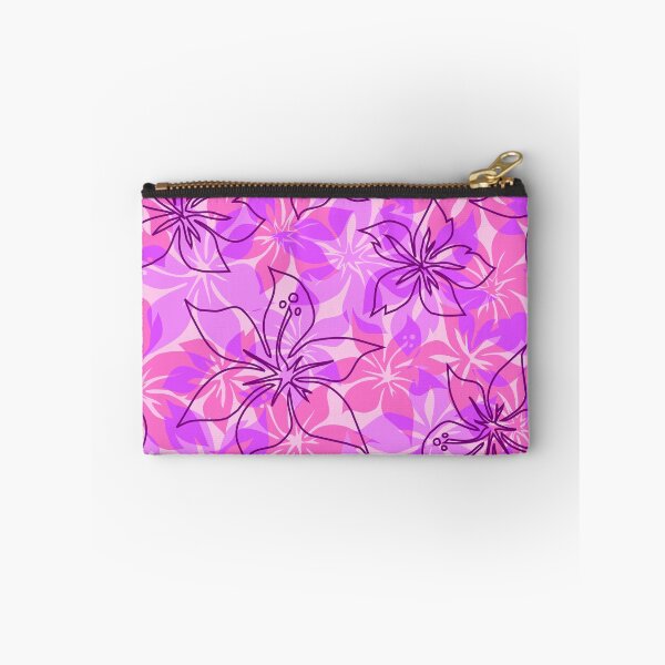 Item preview, Olowalu Hawaiian Hibiscus Aloha Shirt Print- Pink and Violet  designed and sold by DriveIndustries.