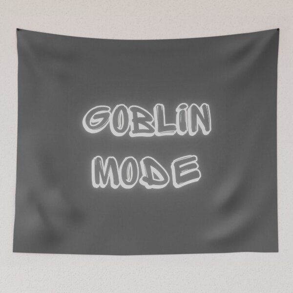 Item preview, Goblin Mode, text,  designed and sold by LuFilu.