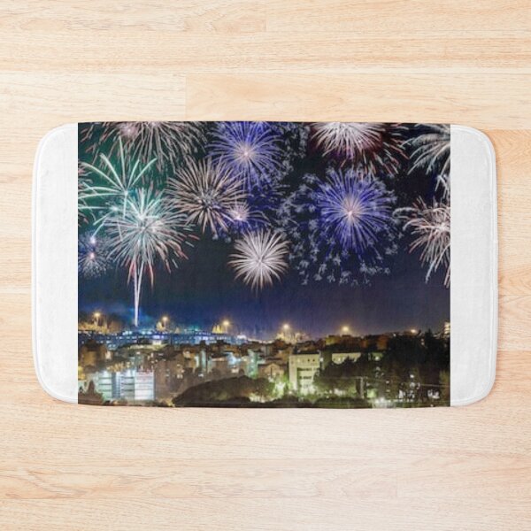 Item preview, Jerusalem night of fireworks  designed and sold by ArtsOfWonder.