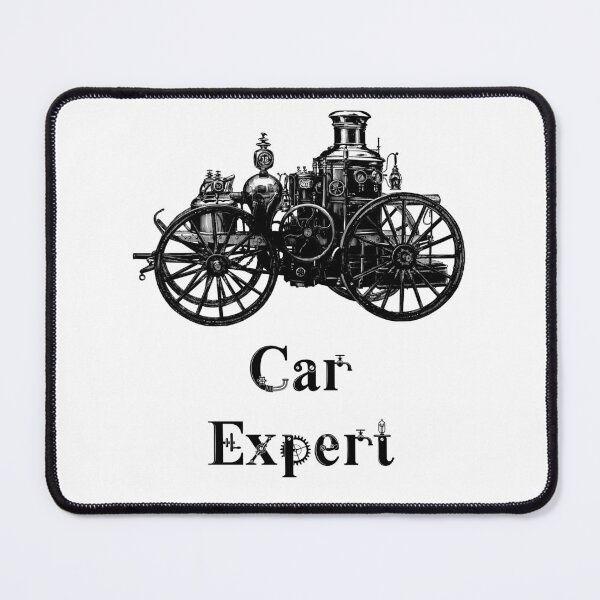 Item preview, 'Car Expert' Automotive Design - Retro Illustration for T-shirts, mugs, phone cases and other accessories designed and sold by Ridiculam Toga.