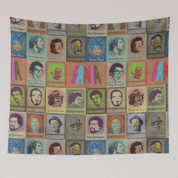 Item preview, Fania Stars Poster designed and sold by TropicalHuman.