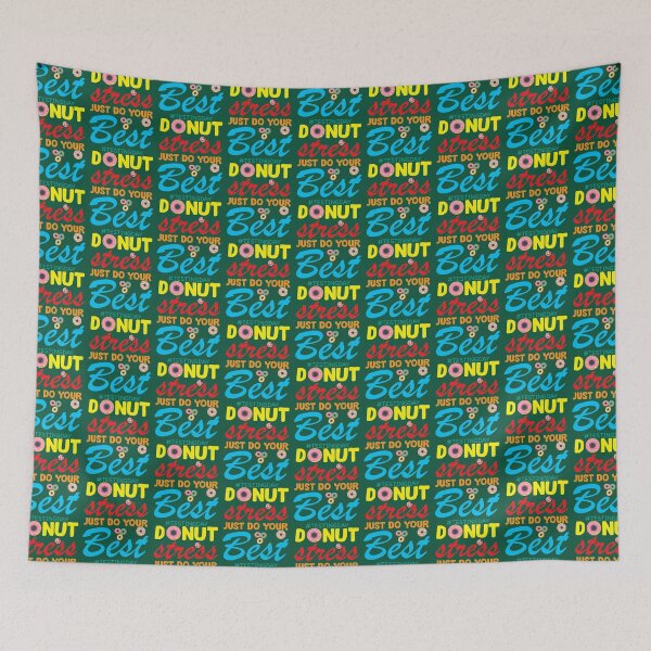 Item preview, Donut Stress Just Do Your Best Teachers Testing day student Relaxed Fit       designed and sold by LobalDominat.