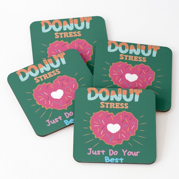 Item preview, Donut Stress Just Do Your Best Teachers Testing Day Design designed and sold by LobalDominat.