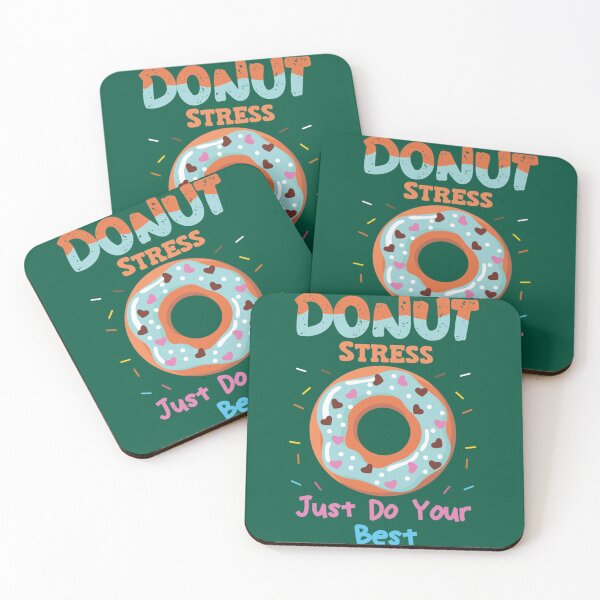 Item preview, Donut Stress Just Do Your Best Teachers Testing Day Design   designed and sold by LobalDominat.