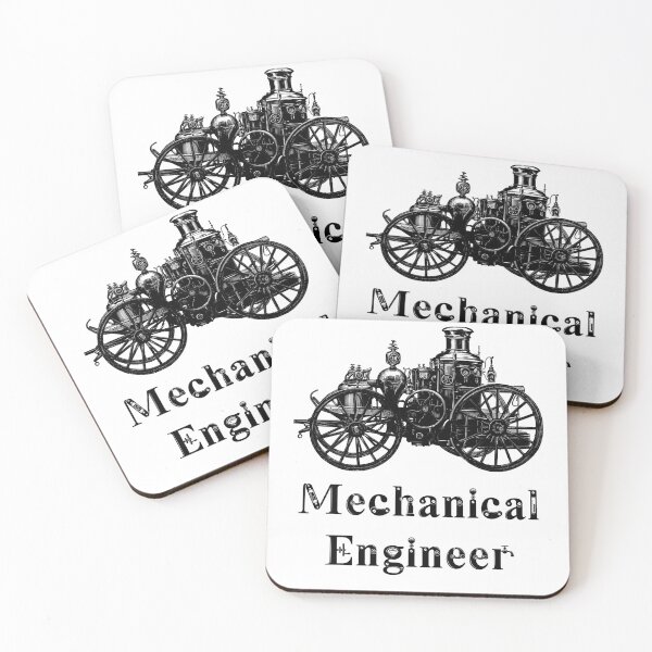 Item preview, 'Mechanical Engineer' Automotive Design - Retro Illustration for T-shirts, mugs, phone cases and other accessories designed and sold by Ridiculam Toga.