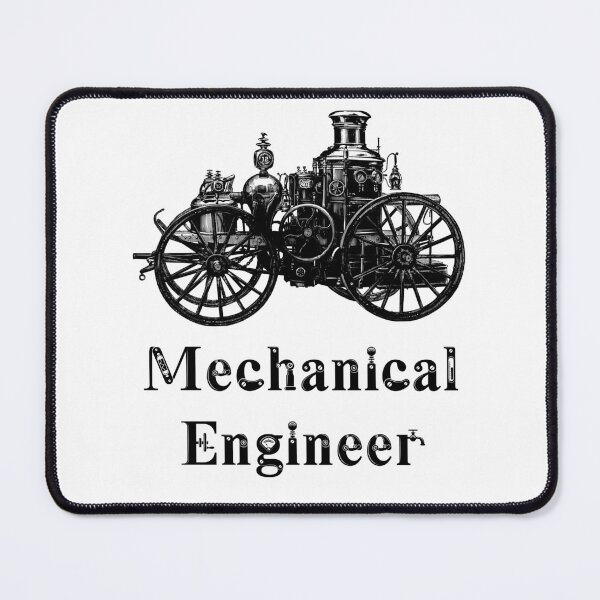 Item preview, 'Mechanical Engineer' Automotive Design - Retro Illustration for T-shirts, mugs, phone cases and other accessories designed and sold by Ridiculam Toga.