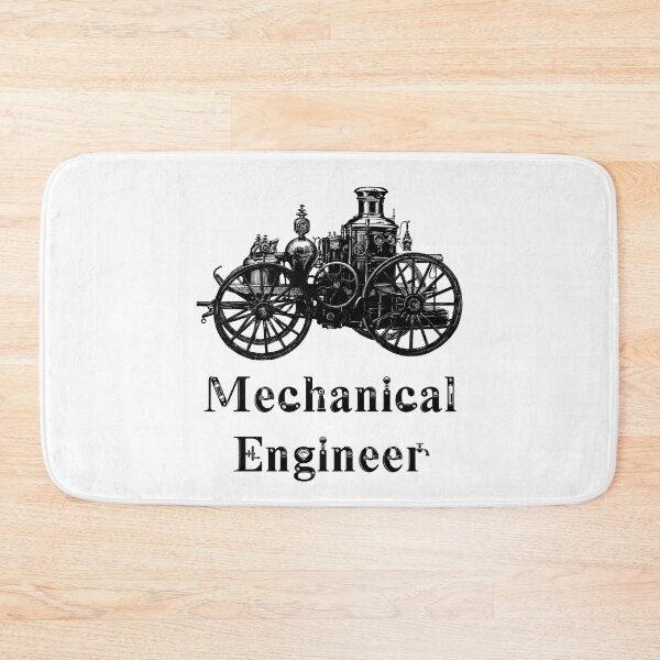 Item preview, 'Mechanical Engineer' Automotive Design - Retro Illustration for T-shirts, mugs, phone cases and other accessories designed and sold by Ridiculam Toga.