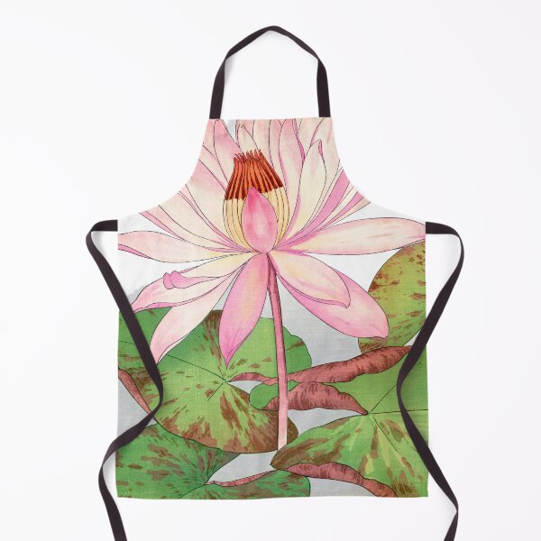 Item preview, Nymphaea lotus byTanigami Konan, vintage botanical,Japanese Woodblock Painting Exhibition,ukiyo e, designed and sold by Tamas Das.