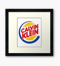 Brand Parody Framed Print
