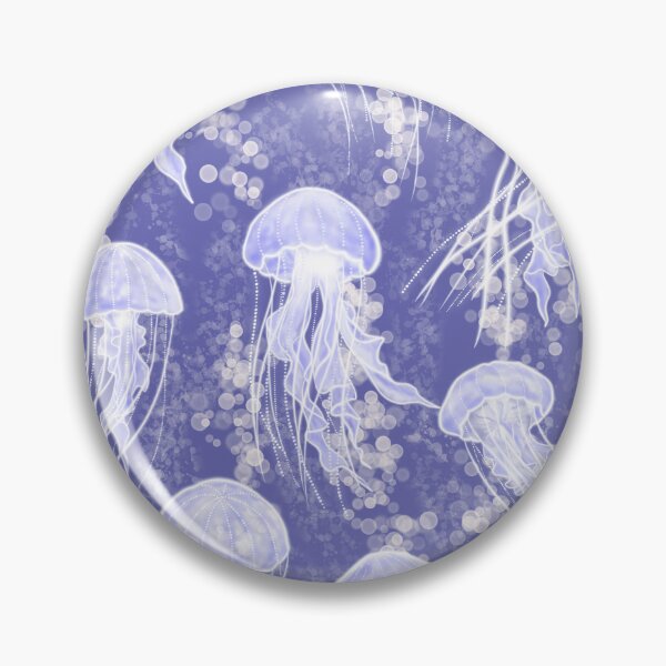 Item preview, Very Peri Jellyfish designed and sold by laraemilie.