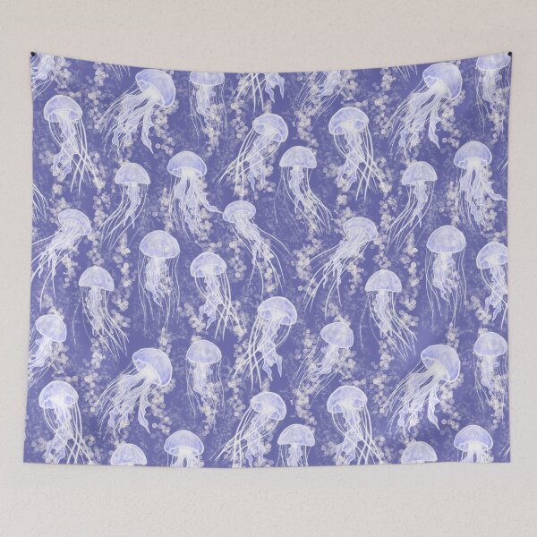 Item preview, Very Peri Jellyfish designed and sold by laraemilie.